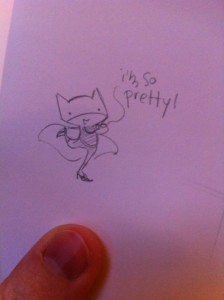 The sketch from The Mary Sue referred to by Natalie.